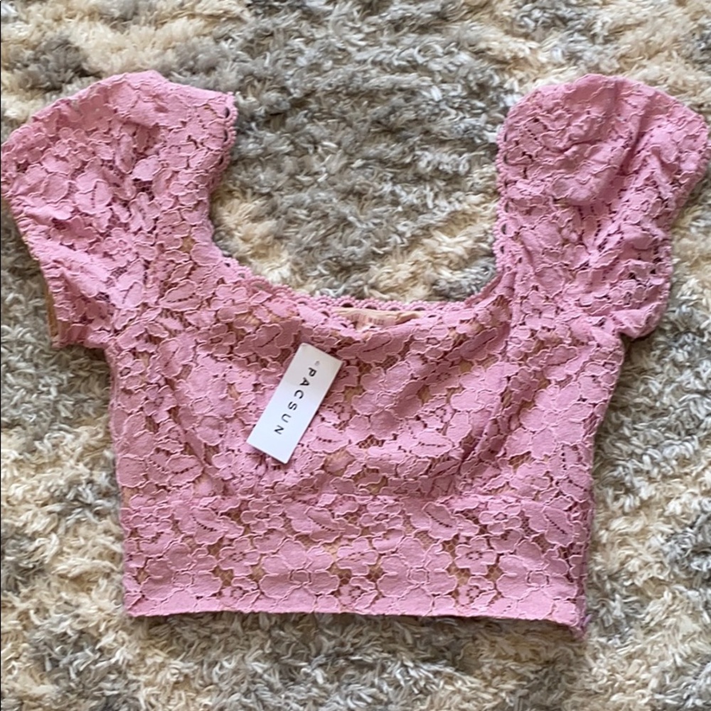 pacsun crop top